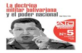 La doctrina militar bolivariana y el poder nacional...La sumatoria de todas las regiones, y más allá, es la gran región: Venezuela. El imperialismo, desde siempre, se en-cargó