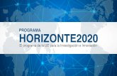 ¿Qué es HORIZONTE2020? - Del Rosario University · 2018. 10. 26. · Estructural LS2 Genética, Genómica, Bioinformática y Biología de sistemas ... Miembros del equipo de investigación