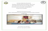 Universidad de Panamá Centro Universitario de Bocas del ......Lista de cotejo para evaluar la higiene personal de un estudiante de primaria. b. Rubrica para evaluar un álbum de Ciencias