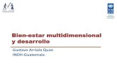 Bien-estar multidimensional y desarrollo · Guatemala 0.064 0.100 0.127 0.202 0.171 0.197 ... 0.100 0.150 0.200 0.250 ... Q'eqchi' Mam Otro maya K'iche'Kaqchikel País Ladino - NI
