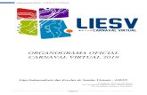 ORGANOGRAMA OFICIAL CARNAVAL VIRTUAL 2019passarelavirtual.liesv.com.br/wp-content/uploads/2019/08/Organogr… · Página 1 1 Organograma Oficial – G.R.E.S.V. CASTELO ORGANOGRAMA
