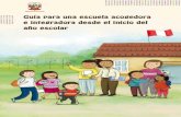 Ministerio de Educación - MINEDU | Gobierno del Perú - Guía ...minedu.gob.pe/DeInteres/xtras/guia_buena_acogida_25_2_13.pdfMinisterio de Educación Av. de la Arqueología, cuadra