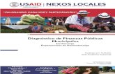 Diagnóstico de Finanzas Públicas Municipales · Estado de Guatemala IUSI Impuesto Unico Sobre Inmuebles ... mejoramiento de los gobiernos municipales. ... mayor al 72% en relación
