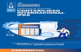 contabilidad internacional ifrs v1 presencial · INTERNACIONAL IFRS Este programa tiene como objetivo proporcionar al profesional el conocimiento necesario para comprender e interpretar