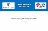 Federación Industrial de Santa Fe - UISF · 2018. 10. 24. · Dinámica de los Precios, Ingresos por Ventas y Costos Fuente: CECI-UISF en base a Encuesta IV Trimestre de 2014. En