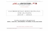 GOBIERNO REGIONAL DE JUNINperuvotoinformado.com/descargas/pg/plan-de-gobierno-de-raul-andr… · transparente restructuración institucional, ... Implementación: se implementará