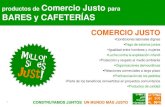 productos de Comercio Justo para BARES y CAFETERÍAS · cooperativa AARONG. PVP desde 2,00 € ... PowerPoint Presentation Author: C Sara Hernandez Rodriguez Created Date: 12/10/2013