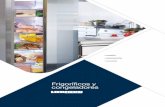 Frigoríficos y congeladores - Electrodomésticos€¦ · Refrigeradores para farmacia Armarios frigoríficos ventilados Armarios frigoríficos estáticos 321 ARMARIOS CONGELADORES