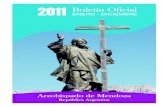 2011 Boletín Oficial - Arquimendoza.org.ararquimendoza.org.ar/mailing/BO 2011.pdf · Estamos juntos para bendecir los óleos y consagrar el crisma; con ellos se santifican los fieles