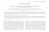 Cerámica y Vidrioboletines.secv.es/upload/2013103094705.201352231.pdf · 231 Obtención de polvos cerámicos de BNKT-KNN por el método Pechini YASNÓ J. P.1, TIRADO-MEJIA L. 2,