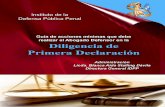 Documento1 - IDPPdescargas.idpp.gob.gt/.../DiligenciadePrimeraDeclaracion.pdf · 2014. 4. 10. · Guía de acciones mínimas que debe realizar el Abogado Defensor en la Diligencia