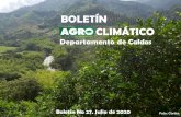 Boletin agroclimatico junio - cdiac.manizales.unal.edu.cocdiac.manizales.unal.edu.co/inicio/publicaciones/...julio_2020.pdf · Recomendaciones: Aguacate, Apicultura, Cacao, Café,