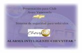 Presentación para Club Aveo Venezuela Sistema de ...Manual de funciones. Código de seguridad original de fábrica (debe ser guardado para posteriores usos) Un Diodo. Componentes