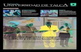 NIVERSIDAD SEMANARIO DE TALCcomunicaciones.utalca.cl/semanario/semanario/semanario170.pdf · Publicación de la Universidad de Talca. Edición de 1500 ejemplares E-mail: prensa@utalca.cl