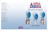 Autrol Corporation of America Guia de Inicio Rapido€¦ · Empezando Antes de la instalación compruebe el modelo, las especificaciones y la ubicación de instalación del transmisor.
