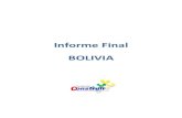 INFORME FINAL BOLIVIA · 2019. 3. 27. · En Bolivia, la presencia de las Organizaciones de la Sociedad Civil se expande a partir de la década de ... han realizado gráficos que