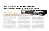 Cisco · PDF file DIFERENTES PROPUESTAS EN LA GAMA CATALYST 500 Y 6500 Sistema de comunicaciones unificadas para PYMES de Cisco Tras su presentación a nivel mundial en Las Vegas durante