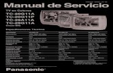 ORDEN DCS - SEP2001 - 001 - MS Manual de Serviciodiagramas.diagramasde.com/otros/PANASONIC TC-20-29G11A-P... · 2012. 5. 3. · TV en Colores TC-20G11A TC-20G11P ... • 1 transmissor