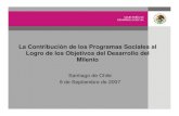 La Contribución de los Programas Sociales al Logro de los … · 2017. 5. 29. · la transición a secundaria, el logro educativo de los becarios y la progresión de grados escolares