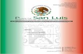 PLAN ESTATAL DE DESARROLLO - San Luis Potosí … · ciudadana, con base en una metodología participativa. Directorio Juan Manuel Carreras López ... CR-SLP-002-99. MIÉRCOLES 23