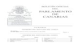  · 2006. 5. 19. · S U M A R I O VI LEGISLATURA NÚM. 147 Fascículo II 19 de mayo de 2006 BOLETÍN OFICIAL DEL PARLAMENTO DE CANARIAS El texto del Boletín Oficial del Parlamento