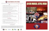 ¡EN SUS MARCAS, LISTOS, FUERA!€¦ · Lista de Seguridad en el Hogar 12 11 Escribe tu Guía de Protección Contra Incendios y ponla en un lugar en donde toda la familia la pueda