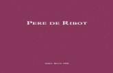 Pere de Ribotperederibot.com/images/catalogos/pdf/1992-pere-de-ribot... · 2015. 4. 19. · Pere de Ribot: Hacia un nuevo horizonte de símbolos "Ha sonado la hora de partir, la pureza