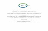 UNIVERSIDAD UTErepositorio.ute.edu.ec/bitstream/123456789/20982/1/72856_1.pdf · tesis previa la obtenciÓn del tÍtulo de ingeniero en administraciÓn hotelera tema: impacto de las