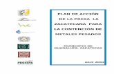 libro la zacatecana - Instituto Nacional de Ecología y Cambio … · 2017. 3. 17. · Agua, la Procuraduría Federal de Protección al Ambiente, bajo la coordinación de la Delegación