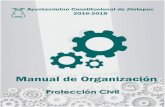 Protección Civil€¦ · México y la Ley de protección Civil del Estado Libre y Soberano de México, el despacho de las atribuciones siguientes: I. Proponer al Presidente Municipal