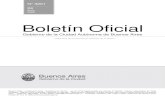Boletín Oficial - Buenos Aires€¦ · Boletín Oficial - Publicación oficial - Ordenanza N° 33.701 - Ley N° 2739 Reglamentado por Decreto N° 964/08 - Director responsable: Sr.