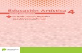 Educación Artística 4elbaile.com.ar/wp-content/uploads/2018/06/286_04_MComp... · 2018. 6. 11. · 1 aterial complementario 4 irección eneral de Cultura y Educación La secuenciación