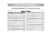 Cuadernillo de Normas Legales€¦ · Municipal y aprueban modelos de documentos para la inscripción de Mancomunidades Municipales 424398 AMBIENTE D.S. N° 011-2010-MINAM.- Modiﬁ