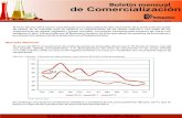 Boletín mensual de Comercializaciónde Comercialización Figura 01. Colombia. Producción de aceite de palma crudo mensual 2010/2012 (miles de toneladas)) Mercado Nacional Fuente: