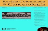 Volumen 23 Número 4 Octubre - Diciembre / 2019 - Cancer · 2020. 1. 20. · La Revista Colombiana de Cancerología es la publicación o˜cial del Instituto Nacional de Cancerología