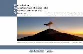 Revista Guatemalteca de Ciencias de la Tierra, vol. 6, 2019 · Portada: Volcán de Fuego desde el volcán Acatenango, Guatemala Cover: Fuego Volcano from Acatenango Volcano, Guatemala