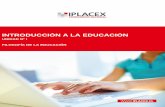 INTRODUCCION A LA EDUCACIÓNcursos.iplacex.cl/CED/IAE1201/S1/ME_1.pdf · Si uno de los problemas fundamentales de la educación es la discrepancia que existe entre la teoría y la