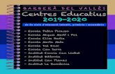 BARBERÀ DEL VALLÈS Centres Educatius 2019-2020 2015-2016 · 2019. 2. 18. · 2015-2016 Centres Educatius de 2n cicle d’educació infantil, primària i secundària 2019-2020 BARBERÀ