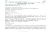NORMAS DE CONTROL INTERNO DE LA CONTRALORIA GENERAL … · 2016. 5. 12. · NORMAS DE CONTROL INTERNO DE LA CONTRALORIA GENERAL DEL ESTADO - Página 4 eSilec Profesional - . control