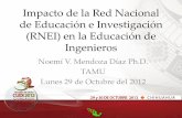 Impacto de la Red Nacional de Educación e Investigación (RNEI) … · 2020. 8. 24. · an advocate for engineering education by modifying the interpretation of its membership criteria