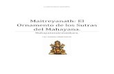 Maitreyanath: El Ornamento de los Sutras del Mahayana.€¦ · 3. Esta enseñanza del Vehículo de los Oyentes no es adecuado que sea llamada la “Enseñanza del Vehículo Universal”
