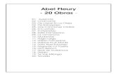Abel Fleury - 20 Obras · 2016. 6. 20. · Abel Fleury - 20 Obras - 01. Ausencia 02. Chamame 03. De clavel En La Oreja 04. De Sobrepaso 05. Dos Canciones Criollas 06. El Cuando 07.