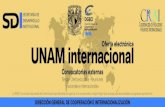 Coordinación de Relaciones y Asuntos Internacionales - UNAM - …crai.unam.mx/ES/noticias/Cartelera151.pdf · 2019. 2. 15. · • Ciencias Biológicas, Químicas y de la Salud.