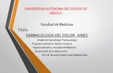 UNIVERSIDAD AUTÓNOMA DEL ESTADO DE MÉXICO · 2018. 1. 8. · Los cuatro signos cardinales de la inflamación fueron descritos por Paracelso (1493-1521C) ... La inhibición de la