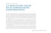 Federico Gobato La interacción social en la comunicación ...unq.edu.ar/advf/documentos/5939863c295e5.pdfrevista de ciencias sociales, segunda época N 23, otoño de 2013, pp. 49-69