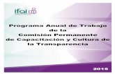 Programa Anual de Trabajo de la Comisión Permanente de Capacitación y Cultura de la ...inicio.inai.org.mx/Ms_Transparencia/ComPerm/PlanDeTrabajo... · 2015. 4. 17. · 3 Se trata