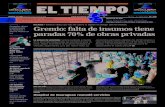 LOCALES > BAL ANCE > Gremio: falta de insumos tiene paradas …media.eltiempo.com.ve/EL_TIEMPO_VE_web/25/diario/docs/... · 2012. 3. 21. · cución de un asfaltado y aceras, brocales