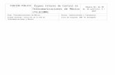telecomm.gob.mx · Web viewAplicación de Cuestionario de Control interno al Titular de la Dirección de la Red de Telecomunicaciones y VIEXSAT respecto a la prestación de los Servicios
