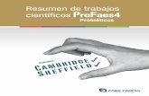 Resumen de trabajos científicos - Profaes 4profaes4.com/wp-content/uploads/Publicacion-resumen-de-e... · 2018. 1. 11. · La eficacia de los probióticos en el alivio de los síntomas