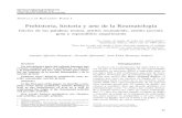 Prehistoria, historia y arte de la Reumatologíafisiogenomica.com/assets/Blog/pdf/v13n1a03.pdflosis, la ateroesclerosis, la osteoartritis y la espondilitis deformans en los animales